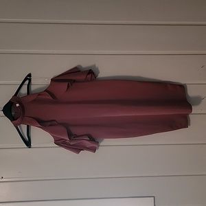 Pink Blush Maternity Dress